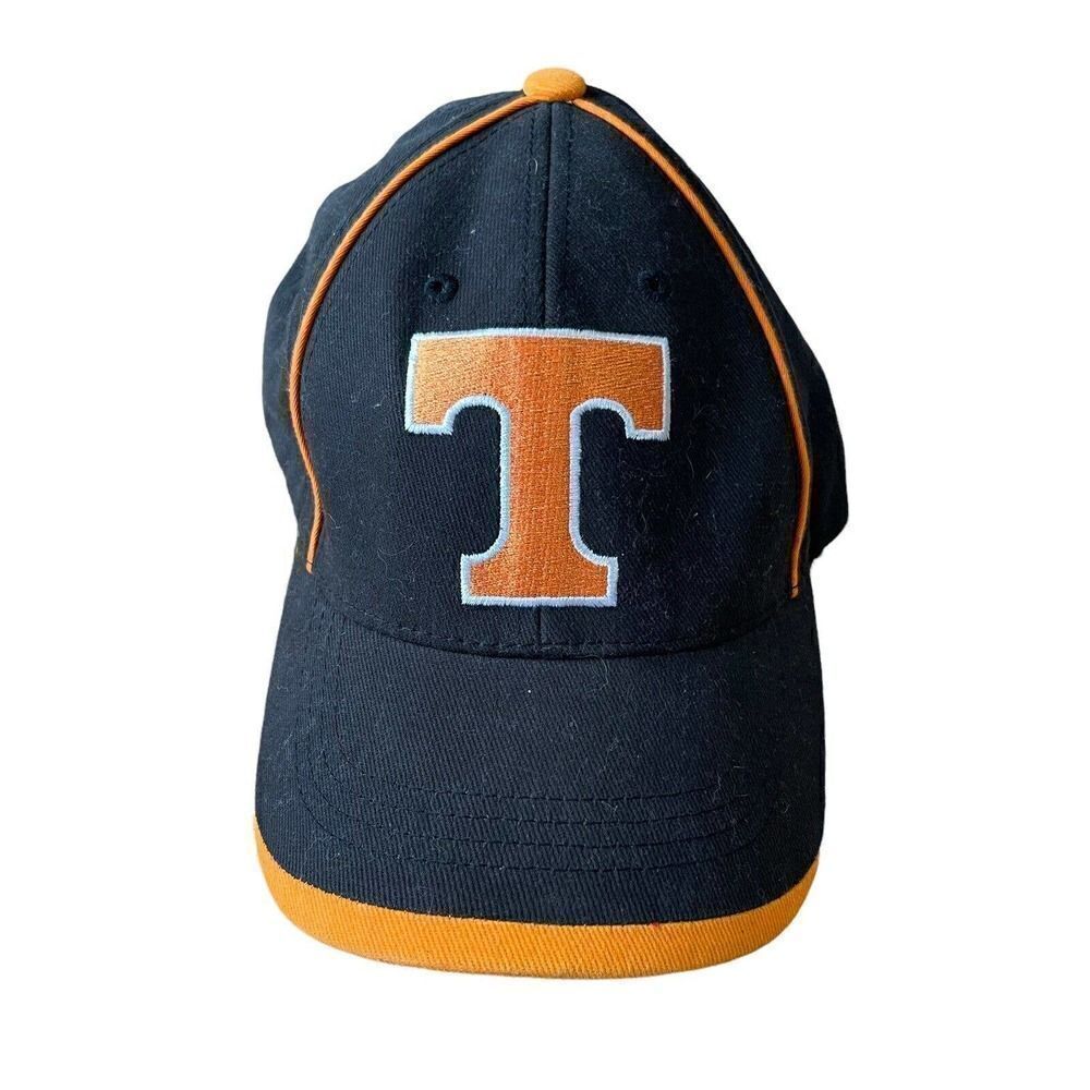 Tennessee Volunteers Baseball Cap Black Orange Power T OS Captivating Headwear